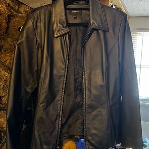 Colebrook leather jacket size L